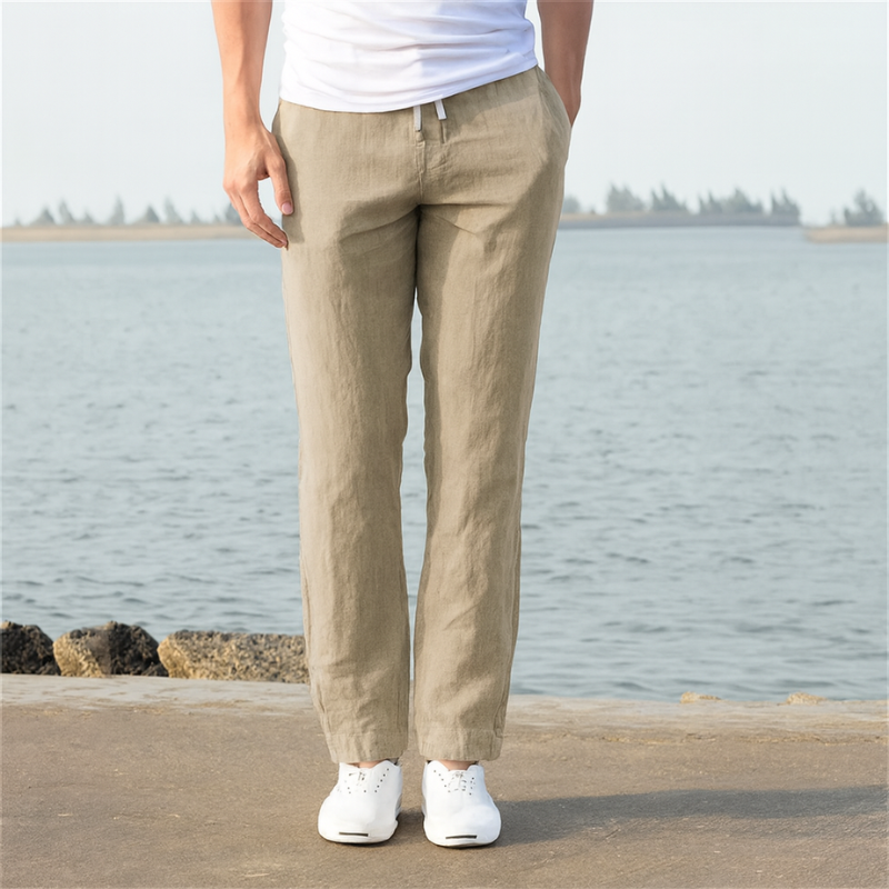 Pantaloni Estivi da Uomo in Lino