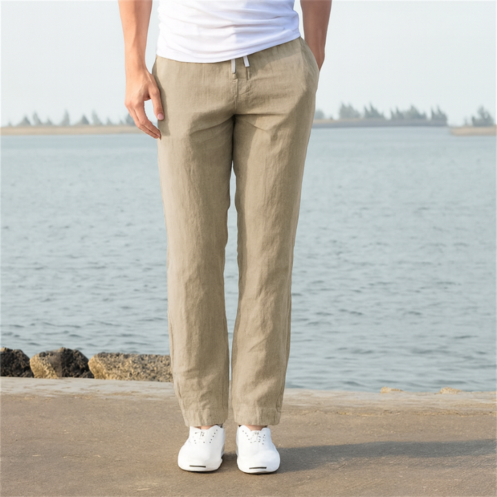 Pantaloni Estivi da Uomo in Lino