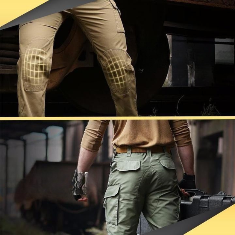 Pantaloni Trekking Uomo Impermeabili per Escursioni e Attività Outdoor