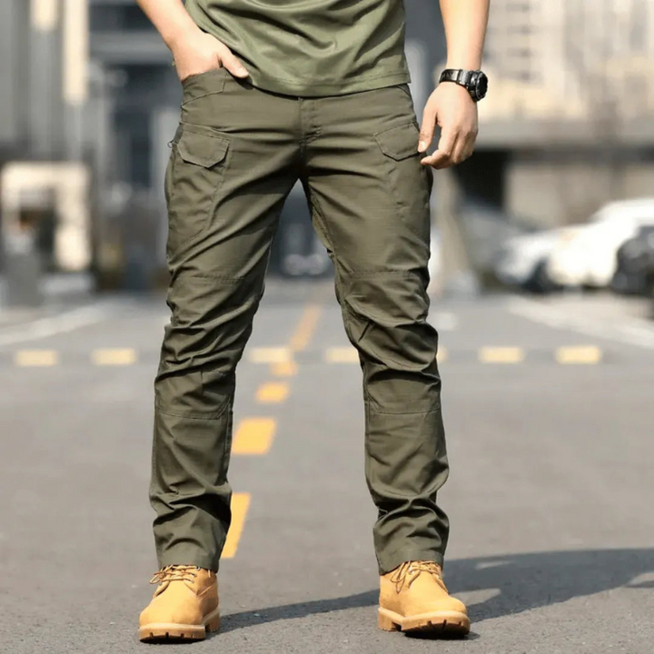 Pantaloni Cargo Uomo Tactical per Avventure all'Aperto