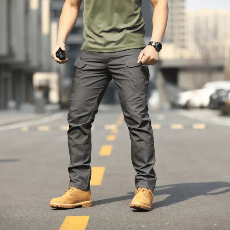Pantaloni Cargo Uomo Tactical per Avventure all'Aperto