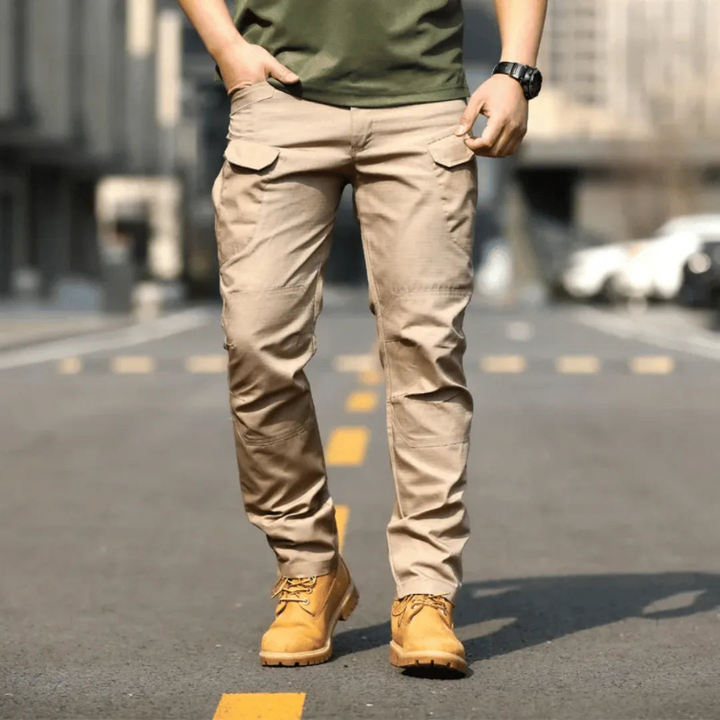 Pantaloni Cargo Uomo Tactical per Avventure all'Aperto