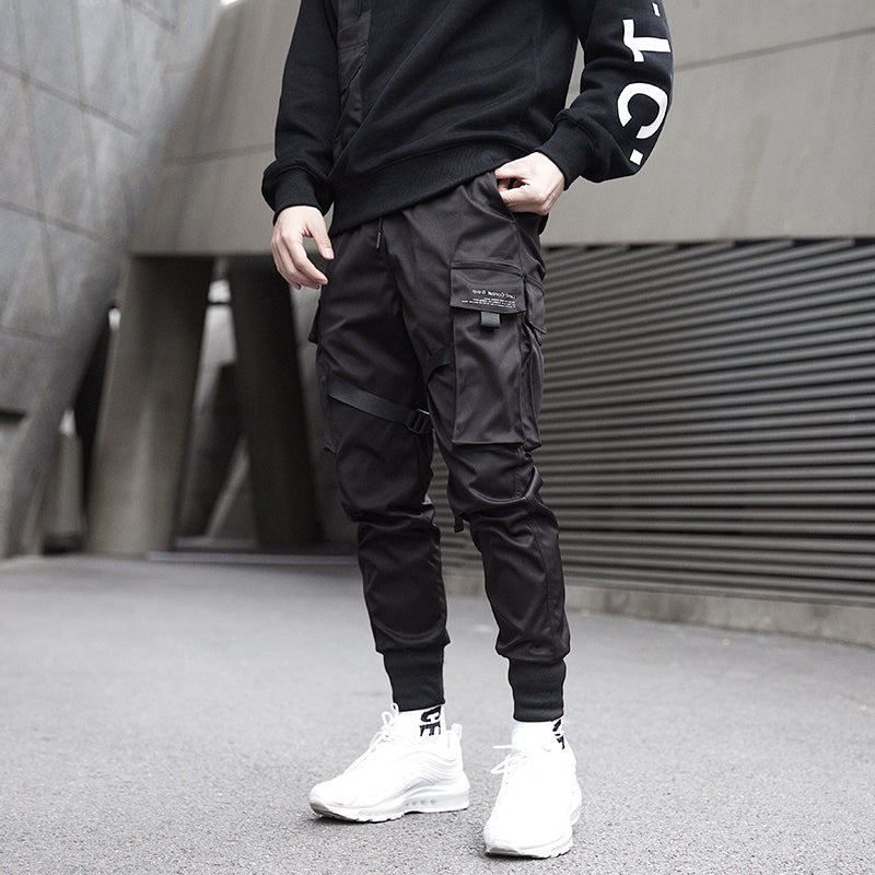 Pantaloni Cargo da Uomo con Tasche Multifunzionali e Regolazione Personalizzata 2
