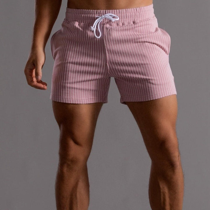 Slim-Fit und lässige Herren-Shorts für den Sommer mit elastischem Bund