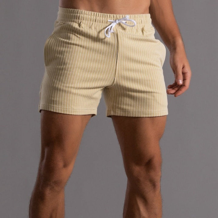 Slim-Fit und lässige Herren-Shorts für den Sommer mit elastischem Bund