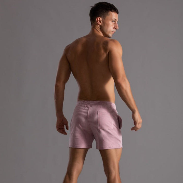 Slim-Fit und lässige Herren-Shorts für den Sommer mit elastischem Bund