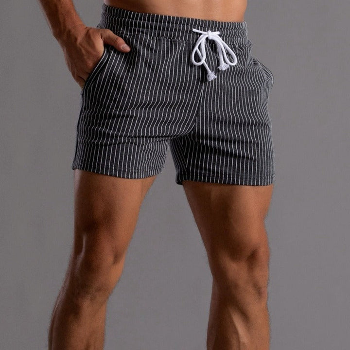 Slim-Fit und lässige Herren-Shorts für den Sommer mit elastischem Bund