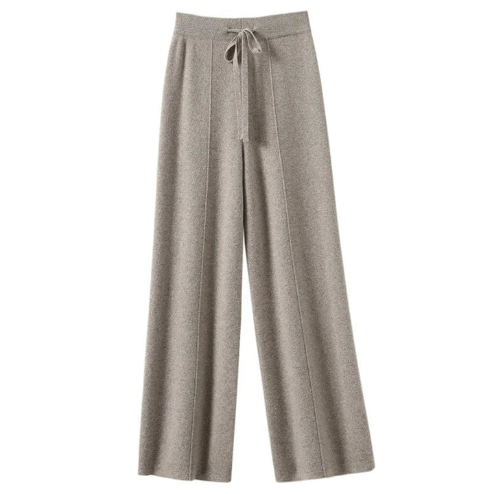 Pantaloni Donna Sweatpants Confortevoli a Gamba Larga per Relax e Attività Quotidiane 0