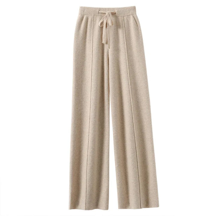 Pantaloni Donna Sweatpants Confortevoli a Gamba Larga per Relax e Attività Quotidiane 6