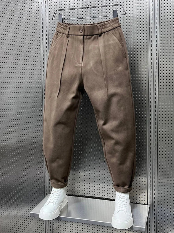 Pantaloni Eleganti Uomo Neri con Taglio Classico e Comfort Moderno - Versatili per Occasioni Formali e Semi-Formali 3