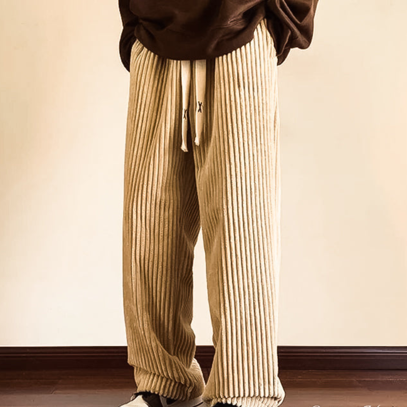 Herren Corduroy Jogginghosen im Stil der 90er Jahre