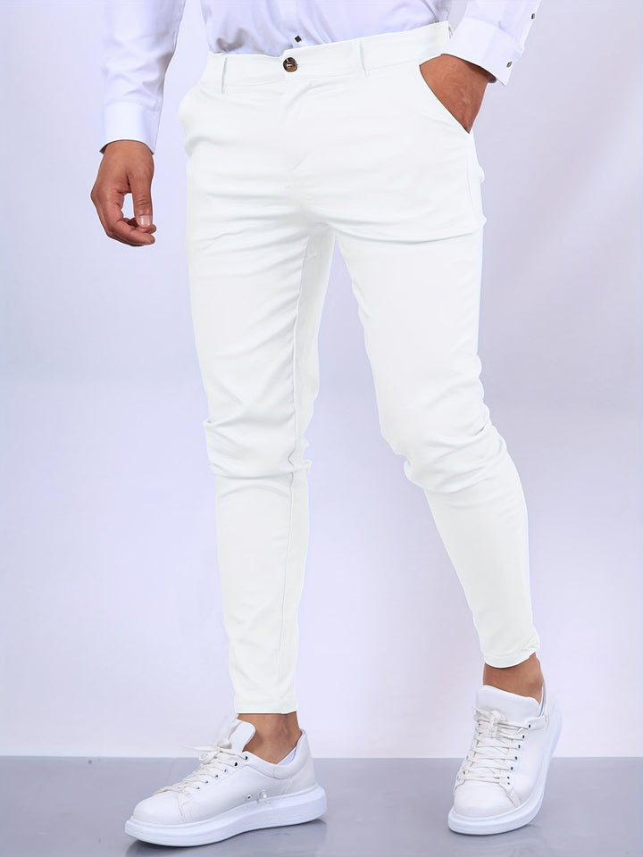 Herren Slim Fit Hosen mit elegantem und raffiniertem Design
