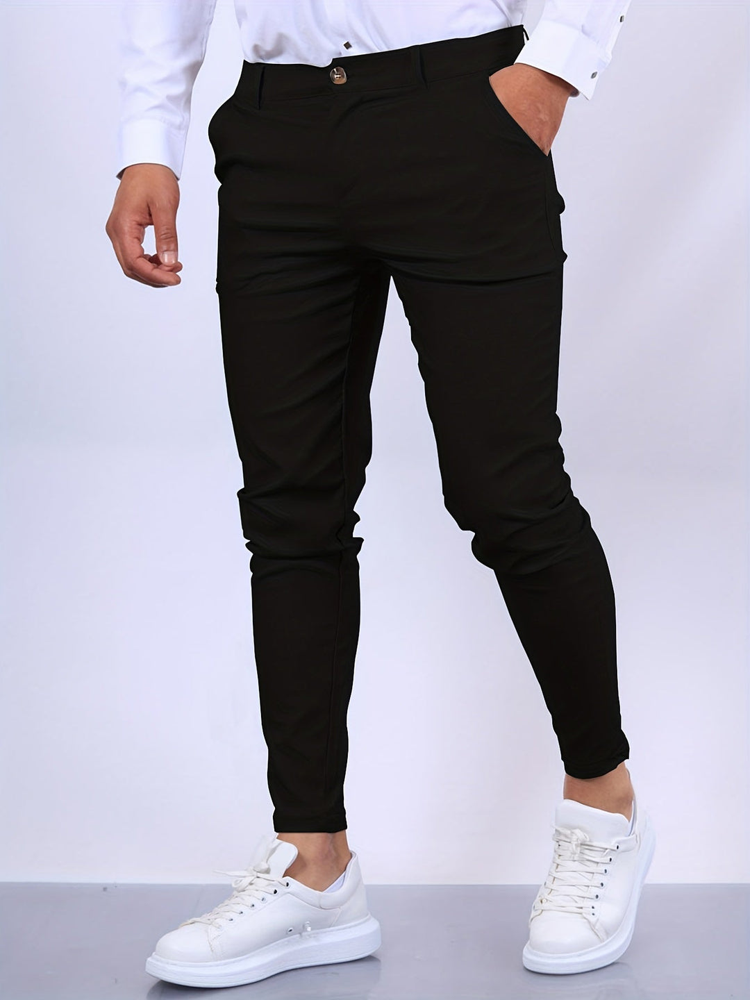 Herren Slim Fit Hosen mit elegantem und raffiniertem Design