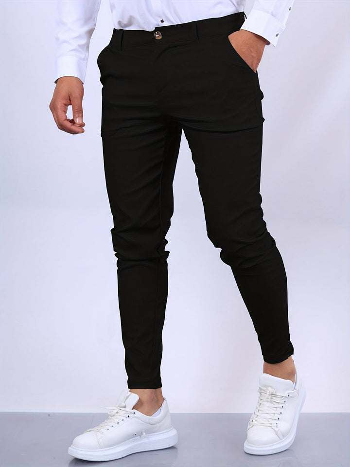 Herren Slim Fit Hosen mit elegantem und raffiniertem Design