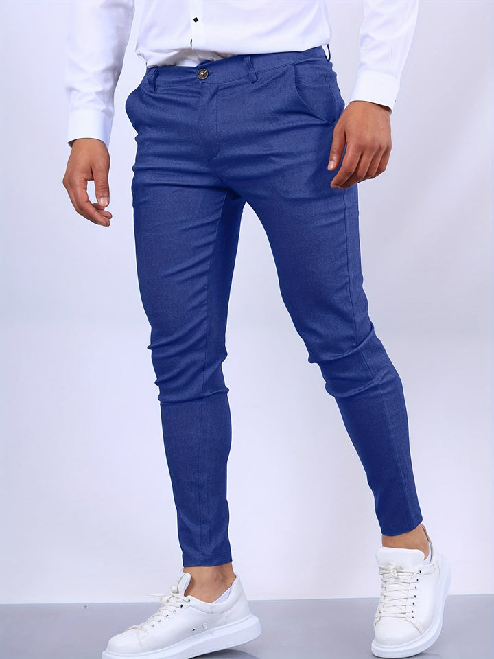 Herren Slim Fit Hosen mit elegantem und raffiniertem Design