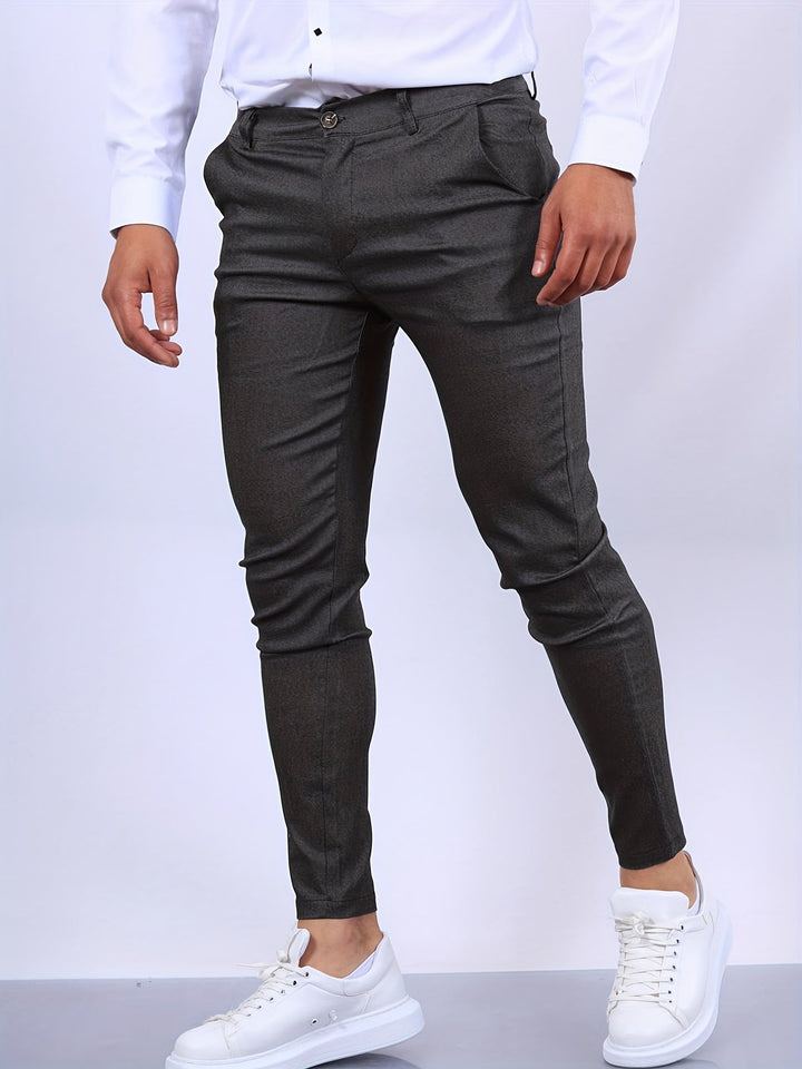Herren Slim Fit Hosen mit elegantem und raffiniertem Design