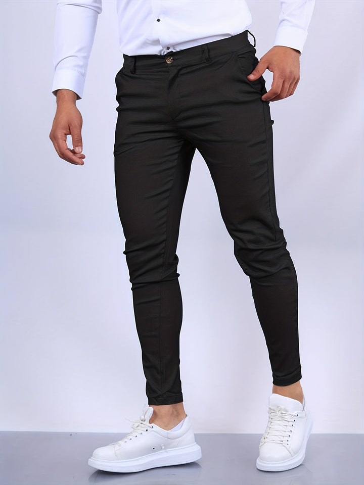 Herren Slim Fit Hosen mit elegantem und raffiniertem Design