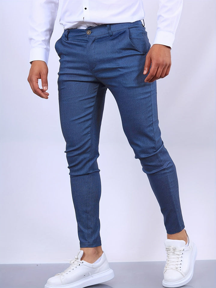 Herren Slim Fit Hosen mit elegantem und raffiniertem Design