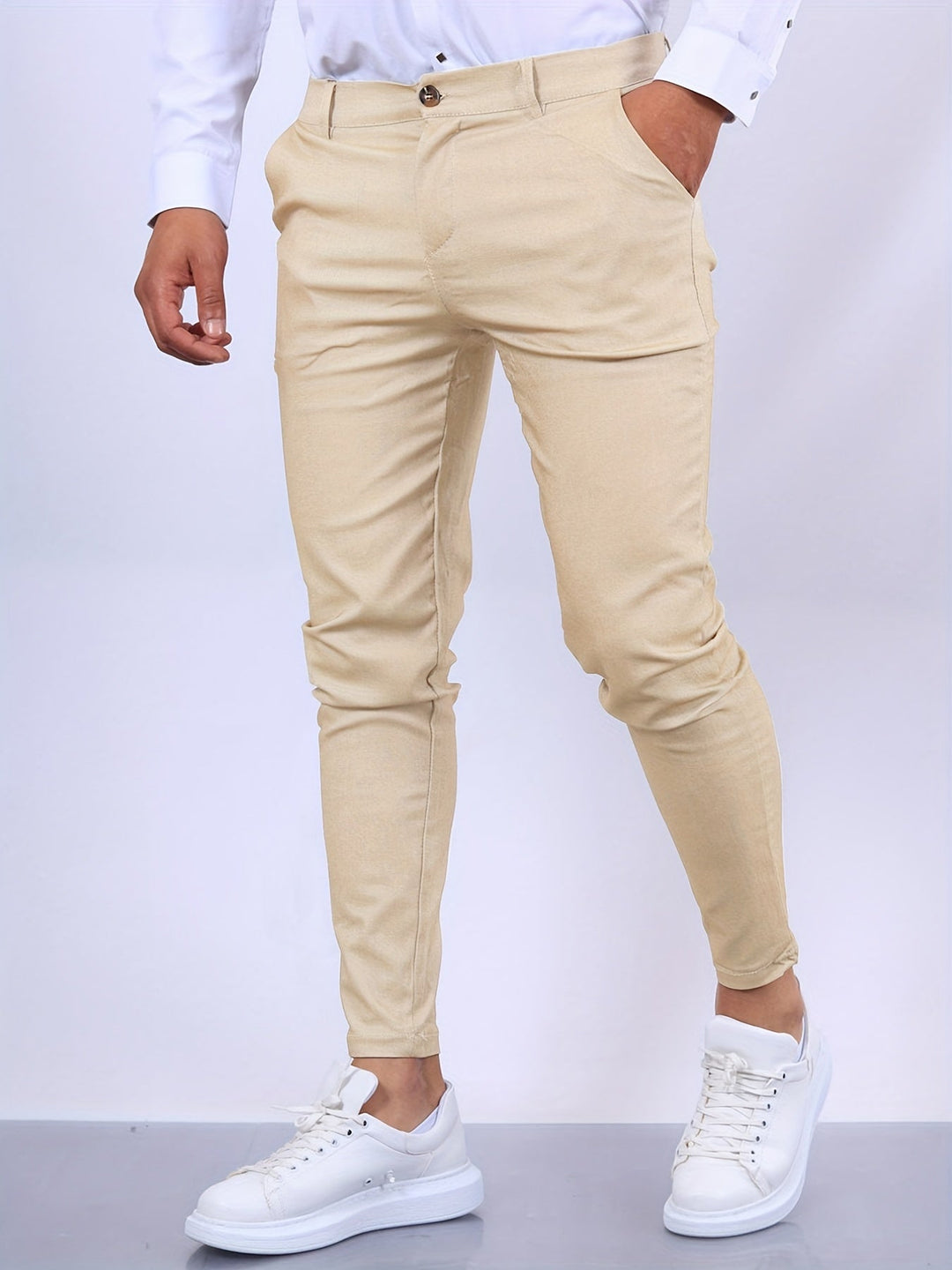 Herren Slim Fit Hosen mit elegantem und raffiniertem Design