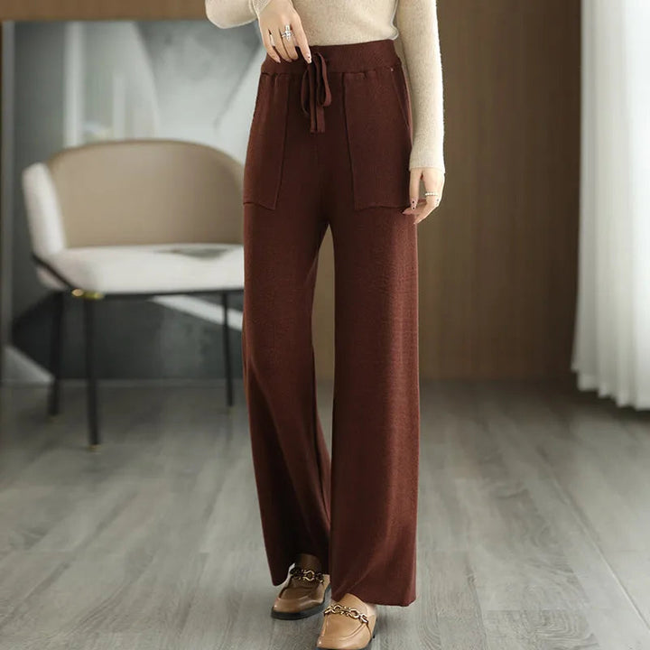 Pantaloni da Ufficio Eleganti per Donna con Tasche Frontali Comodi e Raffinati 5
