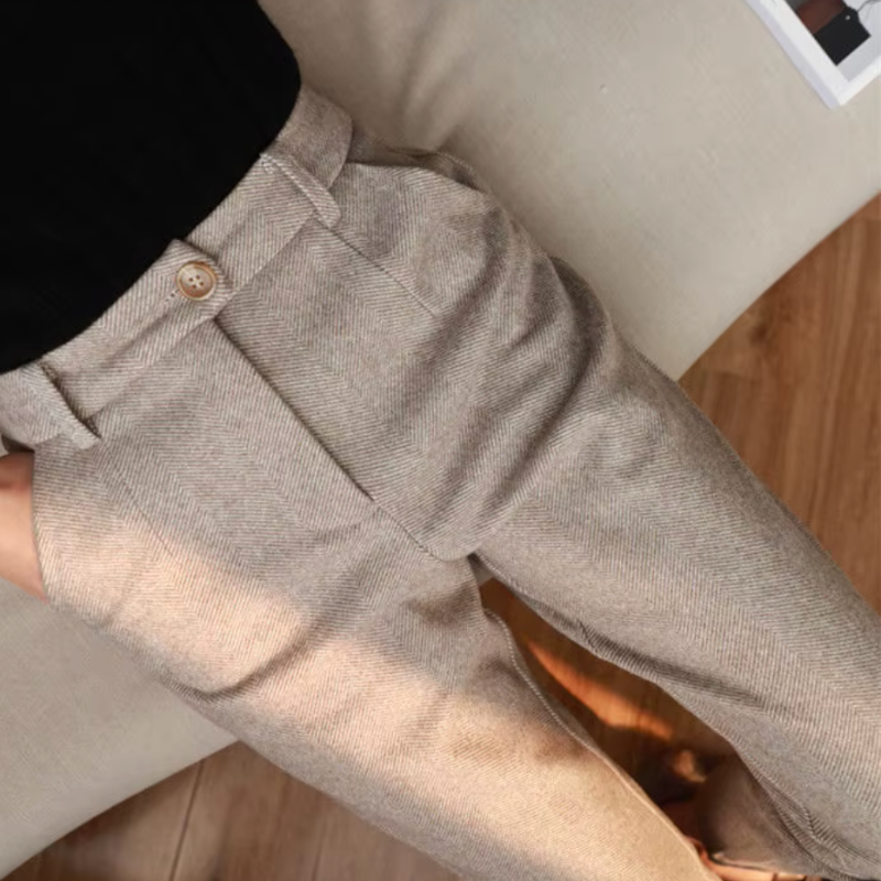 Pantaloni Eleganti Affusolati da Uomo