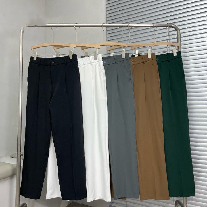 Pantaloni da Uomo Casual Eleganti con Vestibilità Comoda e Design Moderno 2
