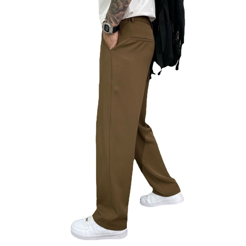 Pantaloni da Uomo Casual Eleganti con Vestibilità Comoda e Design Moderno 3