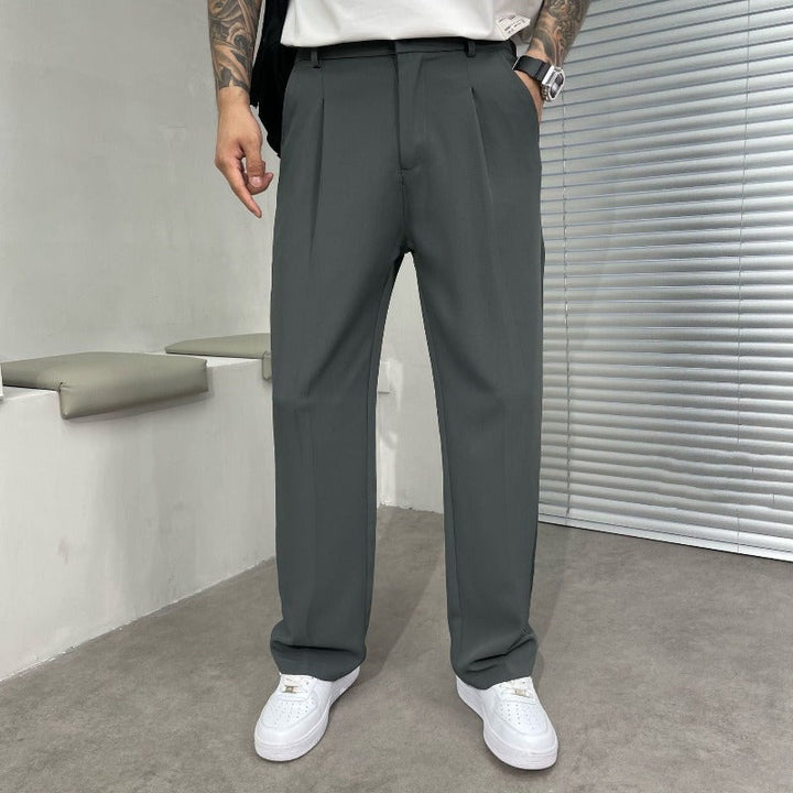 Pantaloni da Uomo Casual Eleganti con Vestibilità Comoda e Design Moderno 7