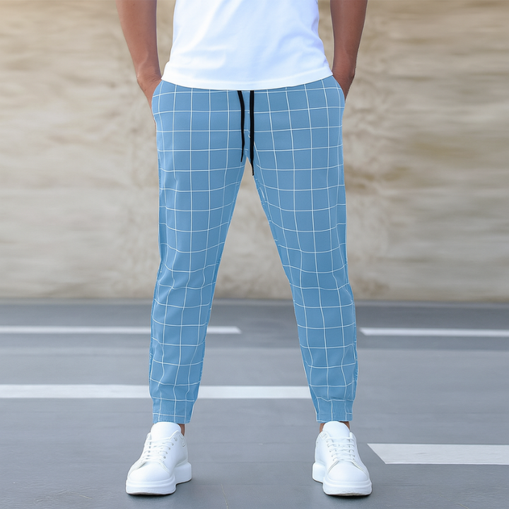 Pantaloni da Uomo Casual con Design Classico e Tasche Funzionali