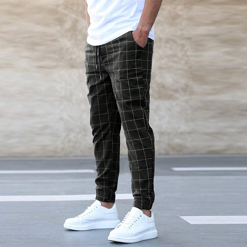 Pantaloni da Uomo Casual con Design Classico e Tasche Funzionali 0