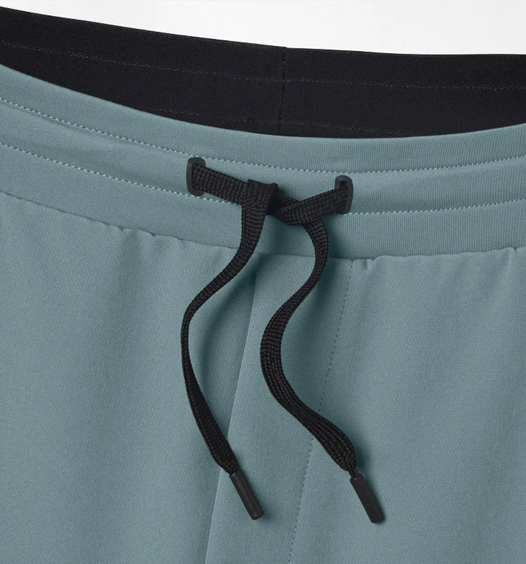 Pantaloni da Uomo Elasticizzati Affusolati con Polsini per Stile Casual e Sportivo