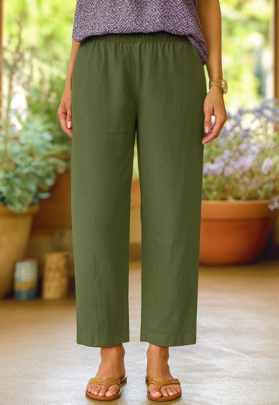 Pantaloni a Gamba Larga da Donna