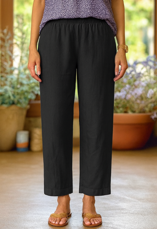 Pantaloni a Gamba Larga da Donna