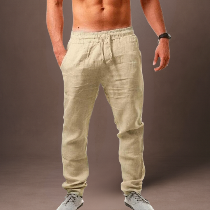 Elegante und lässige Sommerhosen für Herren mit weiter Passform