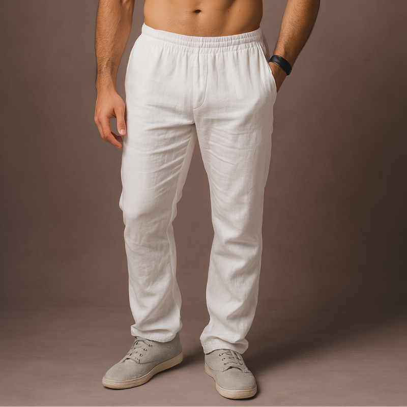 Elegante und lässige Sommerhosen für Herren mit weiter Passform