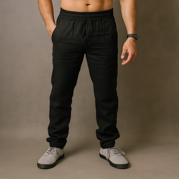Elegante und lässige Sommerhosen für Herren mit weiter Passform