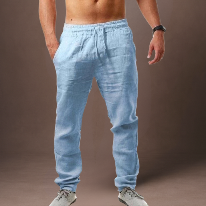 Elegante und lässige Sommerhosen für Herren mit weiter Passform