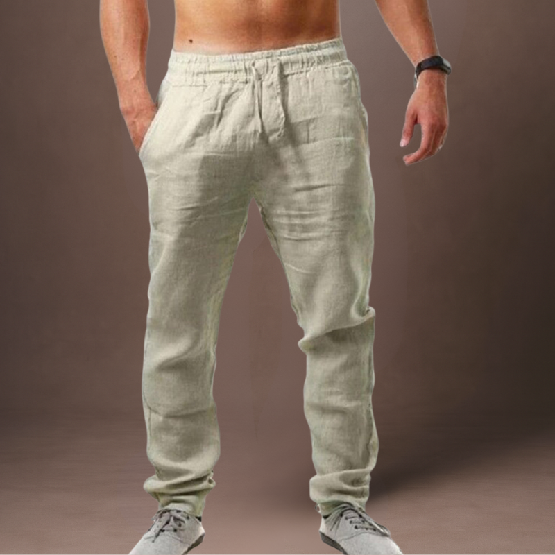 Elegante und lässige Sommerhosen für Herren mit weiter Passform
