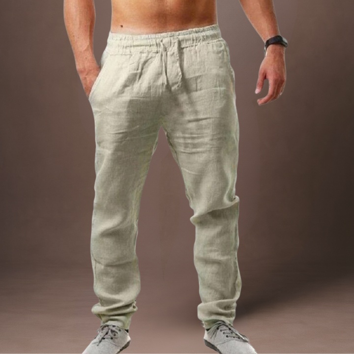 Elegante und lässige Sommerhosen für Herren mit weiter Passform