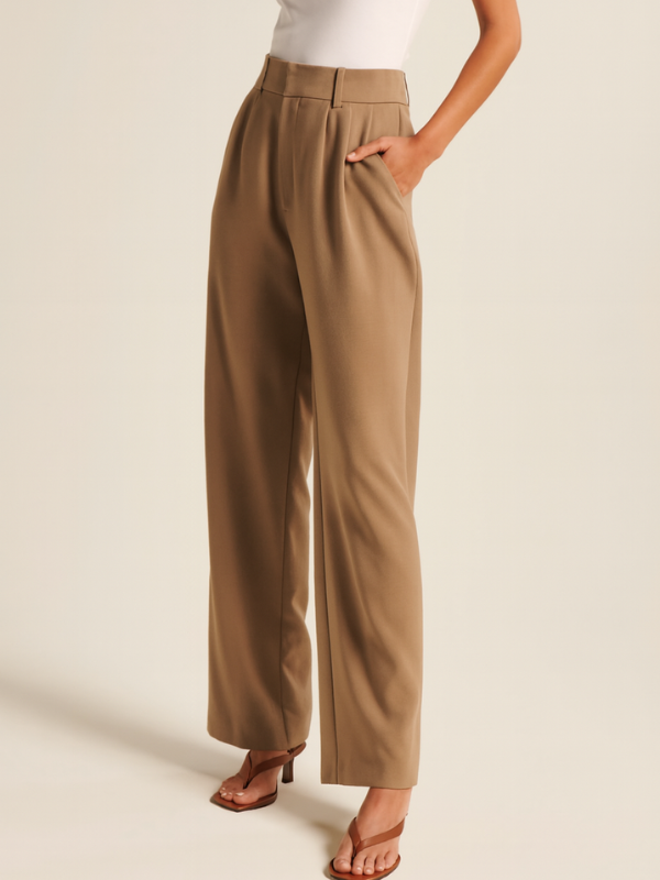 Pantalones anchos de talle alto para mujer: elegantes y sofisticados para la oficina y el tiempo libre