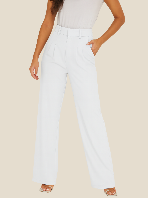 Pantalones anchos de talle alto para mujer: elegantes y sofisticados para la oficina y el tiempo libre
