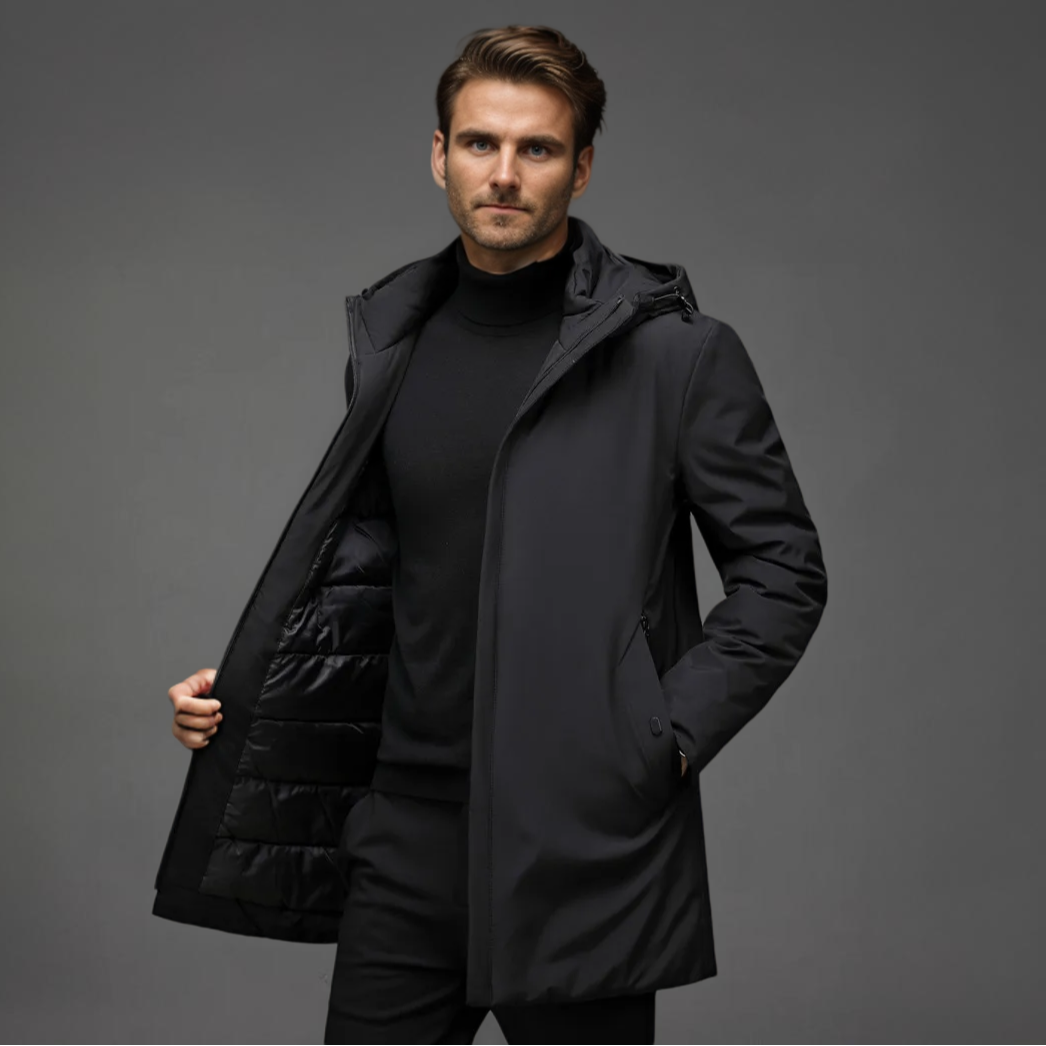 Parka Invernale con Cappuccio e Tasche Spaziose – Antivento e Idrorepellente 2