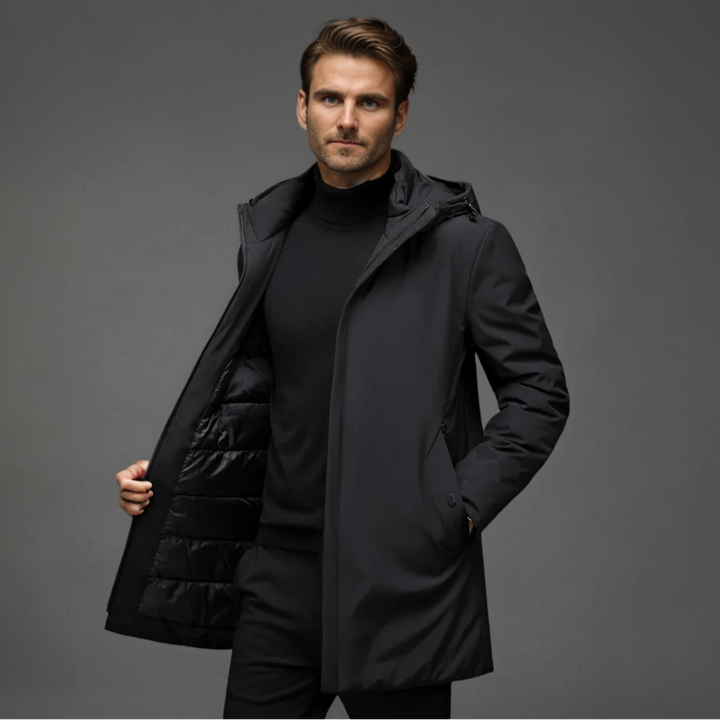 Parka Invernale con Cappuccio e Tasche Spaziose – Antivento e Idrorepellente 2