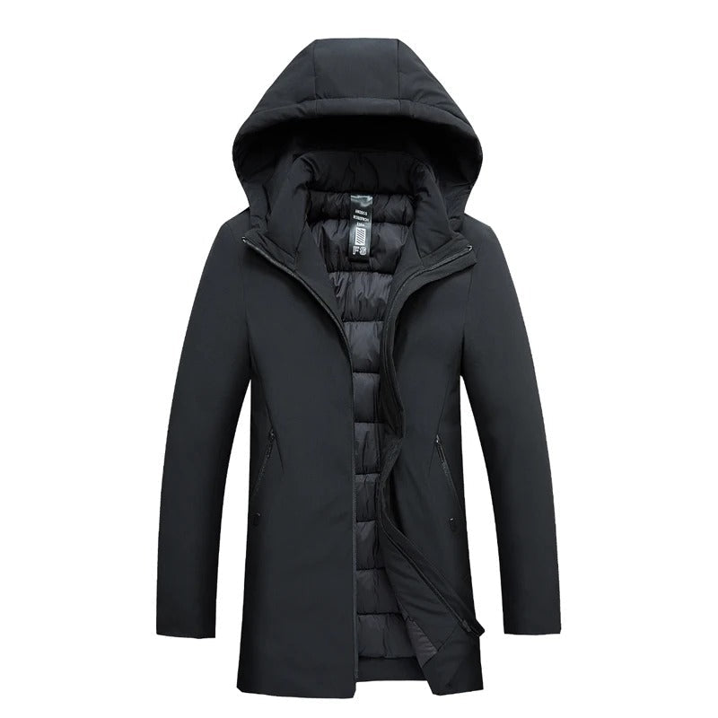 Parka Invernale con Cappuccio e Tasche Spaziose – Antivento e Idrorepellente 3