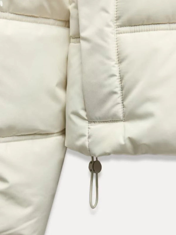 Piumino Lungo Donna con Cappuccio Leggero e Accogliente per Inverno 5