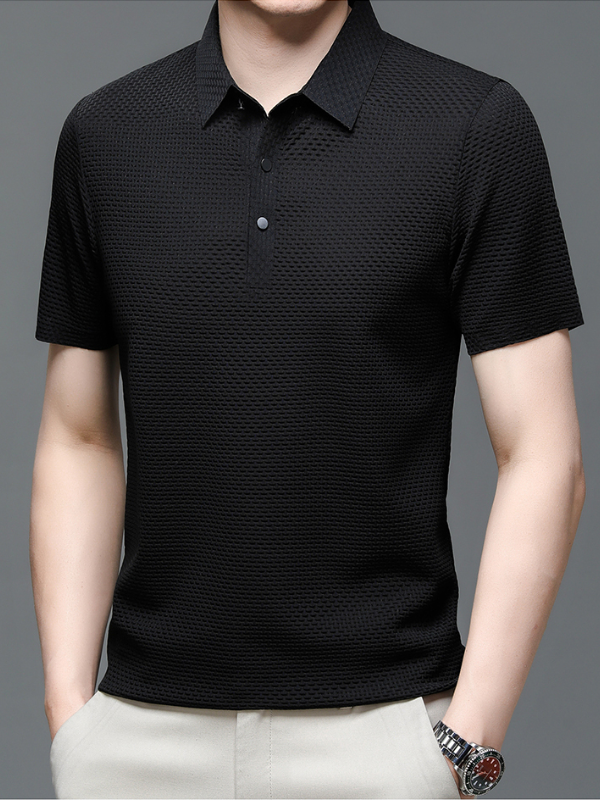 Elegantes Herren Polo Kurzarm Casual mit raffiniertem Design