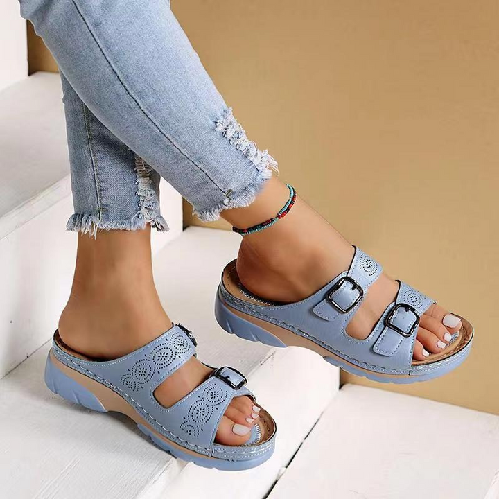 Sandali Donna Comodi con Suola Antiscivolo e Design Ergonomico 0