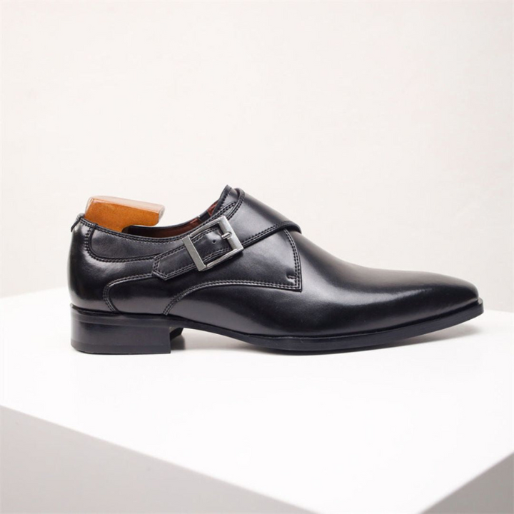 Scarpe Eleganti Uomo in Pelle con Fibbia Monk Strap – Stile per Occasioni Formali e Casual