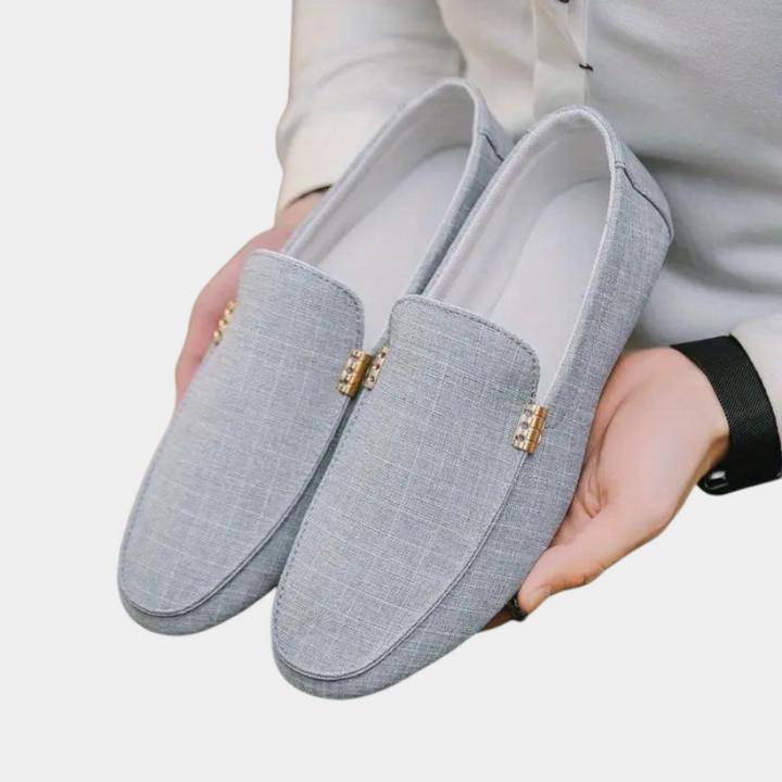 Elegante Herrenschuhe für den Sommer Mokassins