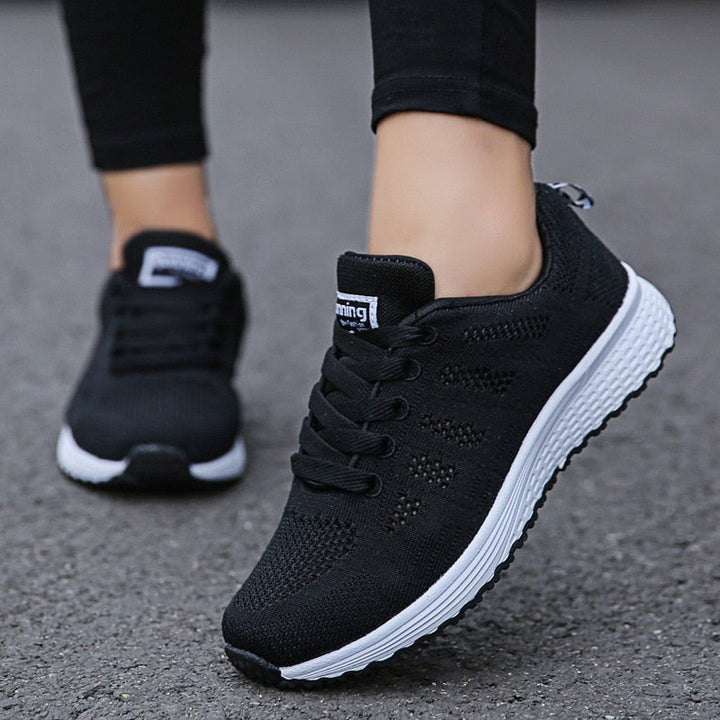 Scarpe da Ginnastica Ergonomiche Donna con Suola Alta e Design Traspirante 1